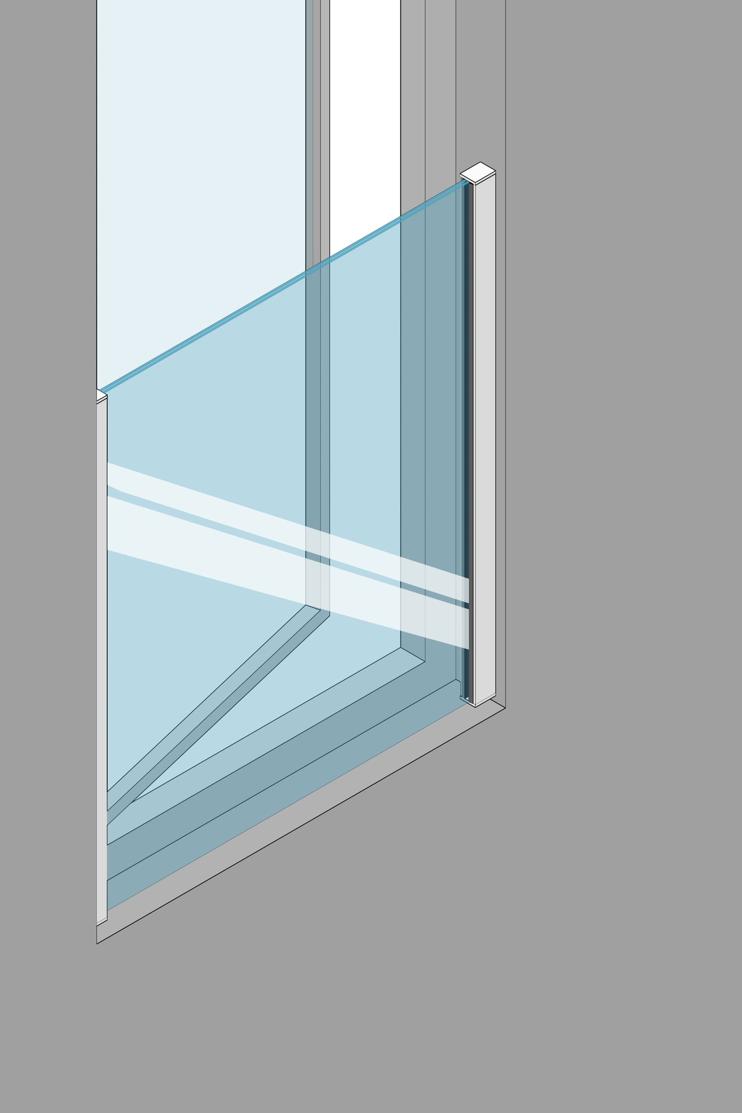 Side Mount Juliet Balcony (Profiles Only)