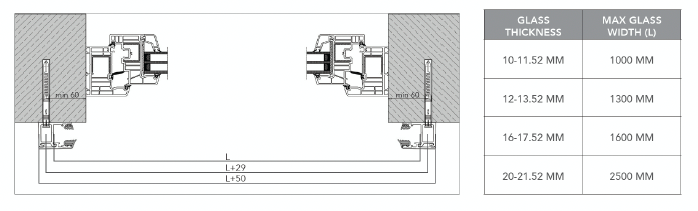 Top Mount Juliet Balcony (Profiles Only)
