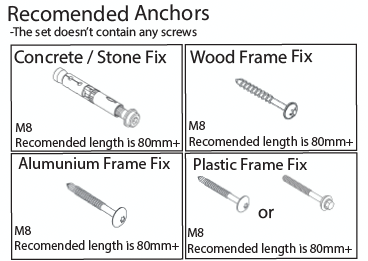 Side Mount Juliet Balcony (Profiles Only)
